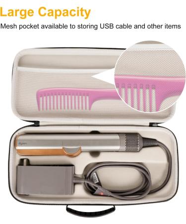 XINGFUDAO Travel Carrier Bag for Dyson Airstrait & Hair Glades - Waterproof Hard Case Accessories (GH-Y0246c) - Buy Online on SooperMarket.com