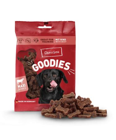 Chewies Hundeleckerli Training Maxi beef ankle - 200 g - dog snacks sugar -free & with high meat content - ideal as a training gel for your dog 200 g (1 Pack) beef