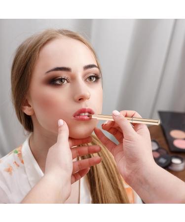 FOMIYES Lip Brush Portable Lipstick Applicator Women Lip Brush Lip Gloss Brush Lip Makeup Tool Golden - Buy Online on SooperMarket.com