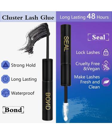 Lash Cluster Glue Combo - Strong Hold 48H Bond & Seal for DIY Extensions - B-Lash Bond&Seal - Buy Online on SooperMarket.com