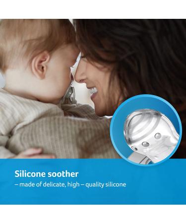 LOVI Dynamic Pacifier 18+ Months | BPA-free Silicone | Botanic Collection | 2 Pack - Blue & Green | International Shipping Available - Buy Online on SooperMarket.com