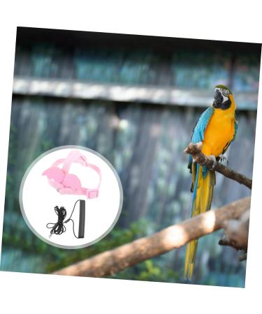 Beavorty 4 Sets Bird Leash Suspend Bird Training Bird Flying Harness Bird Harness Leashes Vest Clothing 12X6X1.3CMx4pcs Pinkx4pcs - Buy Online on SooperMarket.com