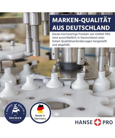 Hanse Pro Stainless Steel Cleaner - Ready to Use Fragrance-Free & Dye-Free Strip-Free Cleaning for Kitchen & Grill (4 x 500 ml) - Buy Online on SooperMarket.com