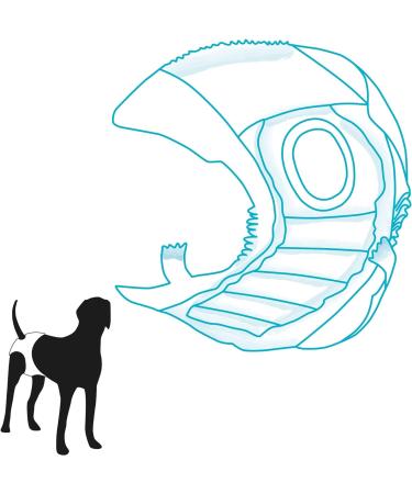Trixie Dog Diapers for Female Dogs - M-L (36-52 cm) | 12 Pack - Best for International Shipping - Buy Online on SooperMarket.com