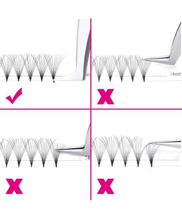 12D Volume Eyelashes 0.07mm D Curl 13mm Premium Artificial Lashes for Stunning Volume International Shipping Available - Buy Online on SooperMarket.com