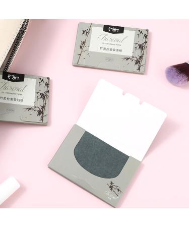 Sibba Natural Oil Blotting Sheets - 400 Counts Portable Bamboo Charcoal Facial Oil Control & Makeup Refresher - Ideal for Travel & Clean Skin - Buy Online on SooperMarket.com