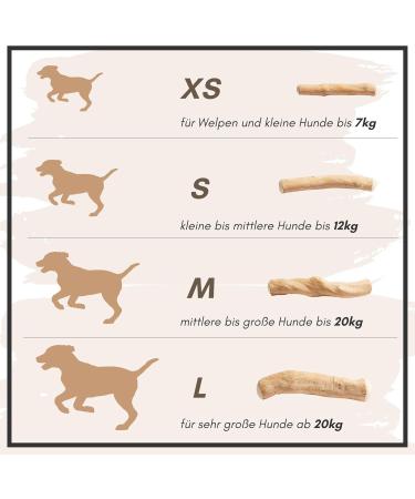 Supravit Natural Coffee Wood Chewing Bones for XS Puppies | Long-Lasting Play & Excitement | Caustab Puppy Chew Toys - Buy Online on SooperMarket.com