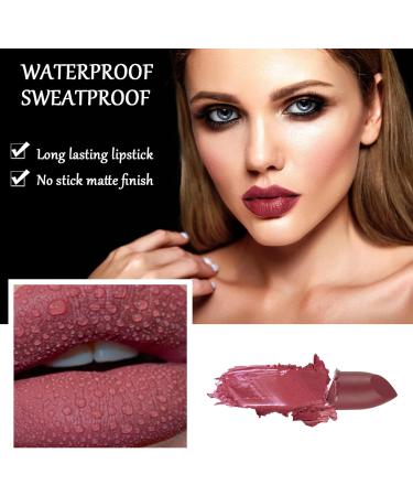 Long Lasting Matte Lipstick in Umber - Waterproof & Non Stick Cup Lip Color for Women - Buy Online on SooperMarket.com