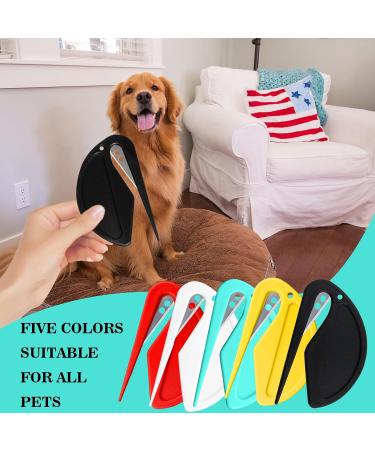 5-Piece Knot Comb Tool Set for Pets | Cat & Dog Hair Removal Comb - Effortlessly Remove Matted Fur - Buy Online on SooperMarket.com