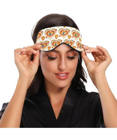 Haskirky Light Blocking Eye Mask for Deep Sleep | Adjustable for Men and Women | Ideal for Travel, Yoga, and Meditation - Buy Online on SooperMarket.com