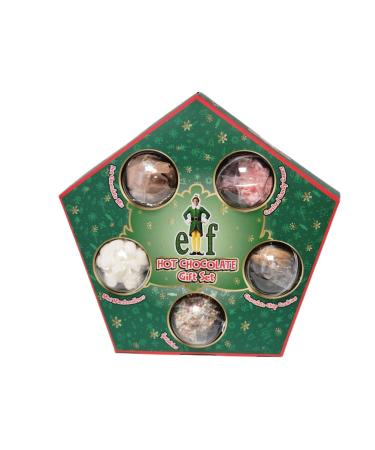 Enchanting Elf Hot Chocolate Gift Set: A Magical Delight Marshmallow Cookies Sprinkles & Candy Christmas Present
