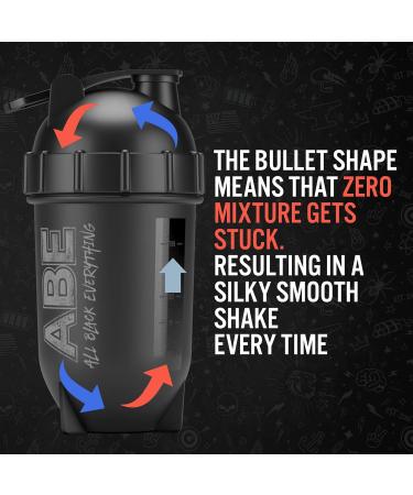 Applied Nutrition ABE Bullet Shaker 500ml - BPA Free Protein Shaker Bottle (Black) - Buy Online on SooperMarket.com