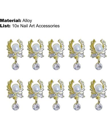Worparsen Nail Jewelry Pendant Style Nail Art Decor DIY Manicures Gadget High Durability for Salon 1 Bag G - Buy Online on SooperMarket.com