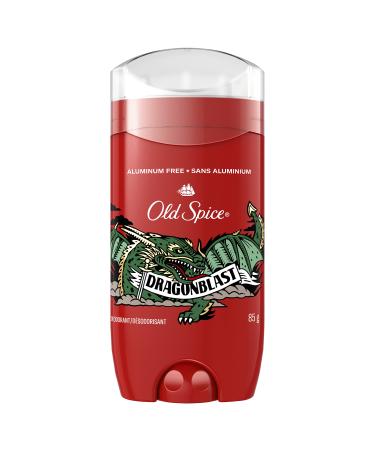 Old Spice Aluminum Free Deodorant for Men  Dragonblast  48 Hr. Protection  3 oz