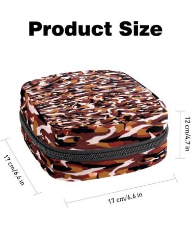 Multicam Camouflage Sanitary Napkin Storage Bag - Portable Period Pouch for Women and Teens - Multi-colored 14 - Buy Online on SooperMarket.com