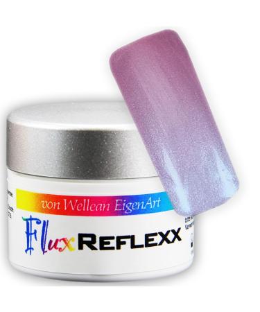 UV Gel Flux REFLEXX shimmer effect - pink/blue