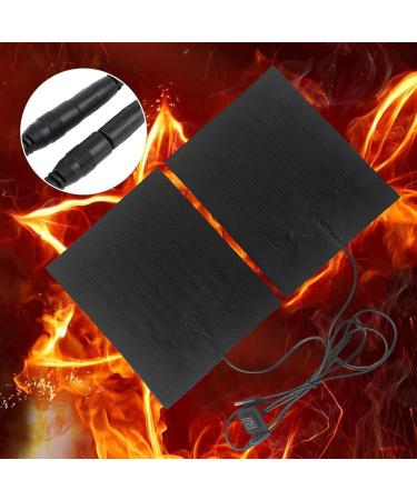 Teksome Silicone Heating Pillows - Waterproof USB Heated Seat Cushion with 3 Adjustable Temperatures for Cold Weather - Shop Internationally! - Buy Online on SooperMarket.com