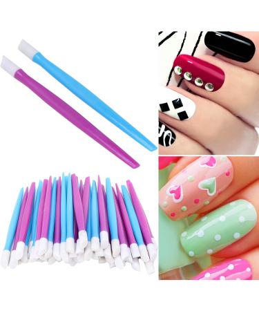 Nail Art Rubber Cuticle Pusher Not Easy To Break Cuticle Pusher for Pushing Back the Cuticle and Cleaning Under the Nails - Buy Online on SooperMarket.com