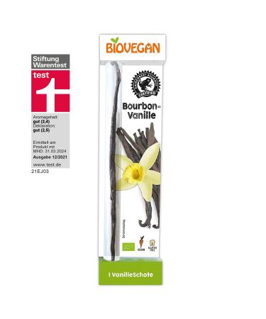 Bourbon Vanilla Cane (Gluten-Free) - BIO VEGAN