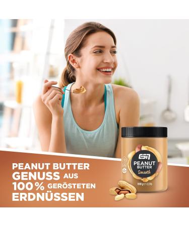 Buy ESN Peanut Butter Smooth 1000g - All-Natural Additive-Free | Best International Shipping - Buy Online on SooperMarket.com