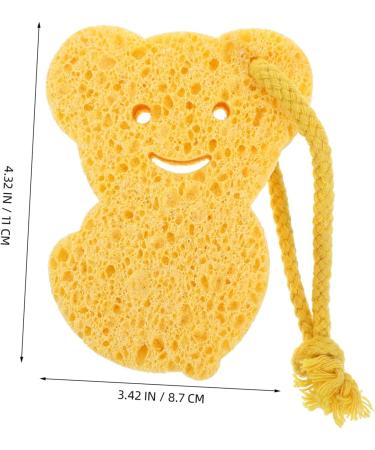 HAPINARY 1pc Shower Wipe Sponges Bathing Sponge Foam Rub Shower Sponge Bath Sponge Bathing Brush Shower Brush Pouf Bath Sponge Wood Pulp Fiber Bath Cotton Body - Buy Online on SooperMarket.com