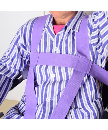 Wheelchair Safety Belt Positioning Straps for Elderly Patients Adjustable Safety Belt Anti-Fall Fixing Belt - Buy Online on SooperMarket.com