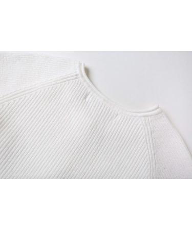 SMILING PINKER Toddler Girls Knit Cardigan | Soft & Warm Sweater with Pockets | 12-24 Months, White - Buy Online on SooperMarket.com