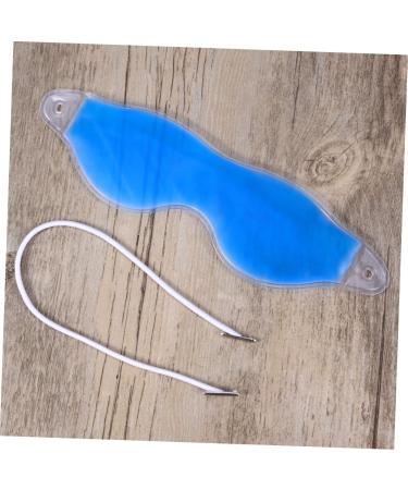 KOMBIUDA Cold Eye Pads Cooling Eye Paste Silicone Gel Eye Mask Gel Eye Cooling Eye Patches Cold Eye Patch Ice Eye Gel Sleep Eye Silicone Eye Patches Eye Gel Pads Cold The Summer Blindfold medium Blue - Buy Online on SooperMarket.com