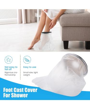 ecaqlin Waterproof Cast Cover Leg for Adult Ankle Shower Bath Watertight Foot Protector Wounds for Swimming Bath Accessories - Buy Online on SooperMarket.com