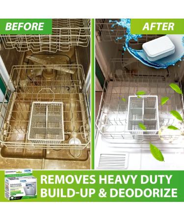 XROM Natural Dishwasher Cleaner & Descaler - Removes Odors & Hard Water Stains - Powerful Descale Solution - 6 Treatments - Original Scent - Buy Online on SooperMarket.com