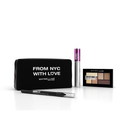 Maybelline New York Pencil Case for Women Smokey Eye 3 Iconic Products