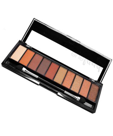 Palladio Eyeland Vibes Escape to the Tropics 10-Color Eyeshadow Palette - Seductive Nudes to Vibrant Hues for Day and Night Looks - Rich Pigment, California Sunset Palette - Buy Online on SooperMarket.com