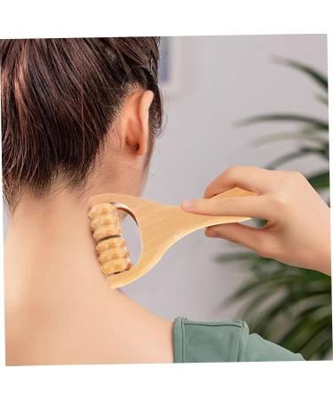 3PC Wooden Massage Stick Set - Hand & Full Body Muscle Relief Tools for Neck Waist Legs & Hands - Buy Online on SooperMarket.com