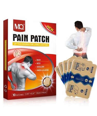 Pain Relief Patch 10 Patches Knee Pain Relief Plaster 8H Natural Patch Relieve Muscle Joint Neck Knee Pains