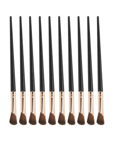 Versatile 10pcs Nose SHADOW Brush Set Soft Sickle Shaped Efficient Makeup Application for Precision Results