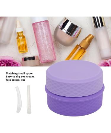 Verdant Touch Empty Silicone Cream Jar Silicone Cream Jars Travel Makeup Containers Set 3 Dispensers Refillable Empty Cream Jars with ed Lids and Spoon Portable Pink for Travel - Buy Online on SooperMarket.com