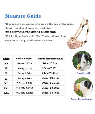 Soft Basket Dog Muzzle for Small Medium Large Dogs - Prevent Biting, Chewing, and Barking - Breathable, Adjustable Straps - Pet Puppy Mouth Cover (S Pink) - Buy Online on SooperMarket.com