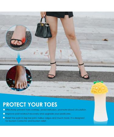 FRCOLOR Silicone Toe Separators and Nail Spacers - 24PCS Fruit Shape Dividers for Nail Polish and Pedicure DIY - Buy Online on SooperMarket.com
