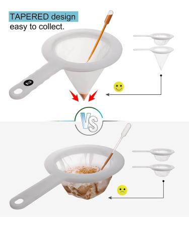 Clscea Aquarium Brine Shrimp Sieve Eggshell Separator Kit - 80 Mesh & 200 Mesh | Artemia Collecting Net for Brine Shrimp Hatchery - Buy Online on SooperMarket.com