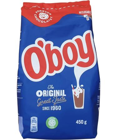 Oboy Hot Chocolate Drink Refill Bags (2 x 450grams) - Buy Online on SooperMarket.com