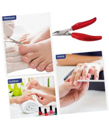 HAPINARY Beauty Accessories Hawk Mouth Pliers Mouse Halloween Girl Cuticle Spray Talcum Pedicure Manicure Heavy Duty Manicure para Nail Handle Rubber and Plastic Red Clippers - Buy Online on SooperMarket.com