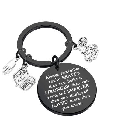 KUIYAI Nail Artist Gift Beautician Gift Graduation Gift Manicurist Worker Gift Black 1.18*1.18inch