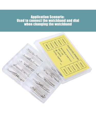 Quick Release Spring Bar Bracelets Buckles Adapters Strap Link Pins Spring Bar Pins 1.5mm / 0.06in Spring Bar Tool for Watch - Buy Online on SooperMarket.com