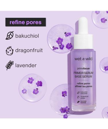 Wet 'n' Wild Prime Focus Primer Serum - Flawless and Long-Lasting Makeup, Pore-Minimizing, Hydrating Formula, Natural Finish - Buy Online on SooperMarket.com