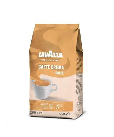 Buy Lavazza Caff Crema Dolce & Crema E Gusto 1kg Bundle - Aromatic Roasted Coffee Beans - Intensity 5/10 - International Shipping - Buy Online on SooperMarket.com