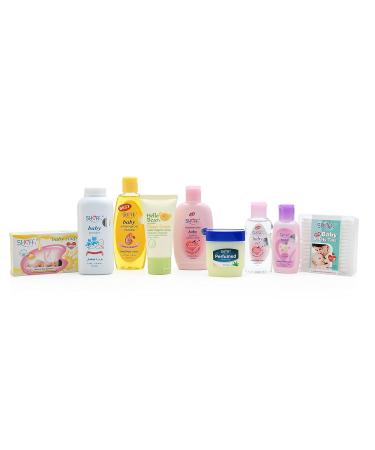 Baby Series Bath Set (Blue) - Gentle and Fun Bath Time Essentials - Buy Online on SooperMarket.com