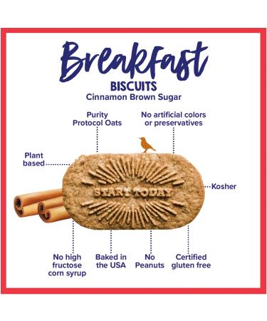 Goodie Girl Cinnamon Brown Sugar Breakfast Biscuits | Gluten Free Snack Packs (16 Packs) - Buy Online on SooperMarket.com