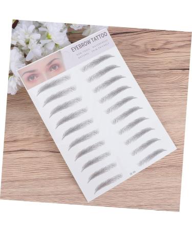 Hemoton 2pcs 3d Eyebrow Stickers Artificial Eyebrow Imitation Eyebrow - Buy Online on SooperMarket.com