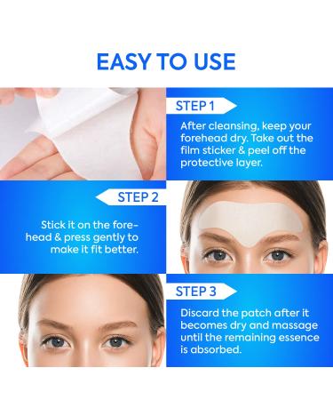 SILKDERMIS Forehead Wrinkle Patches - 12 Pack Anti Wrinkle Patches with Aloe, Collagen & Vitamin E for Forehead Wrinkles Treatment - Buy Online on SooperMarket.com