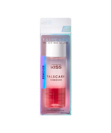 KISS Falscara DIY Eyelash Extension Remover with Natural Rosewater  Gentle Soothing Nourishing Eye Cleanser for Removal of Artificial False Synthetic Eyelashes, Lash Wisps, and Bond & Seal Adhesive